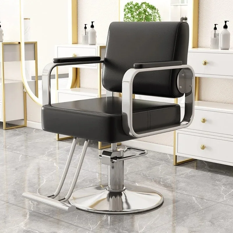 SH Aoliviya Official Hairdressing Chair for Hair Salon Chair Barber Shop Can Put down Hair Cutting Stool Internet Celebrity Mini