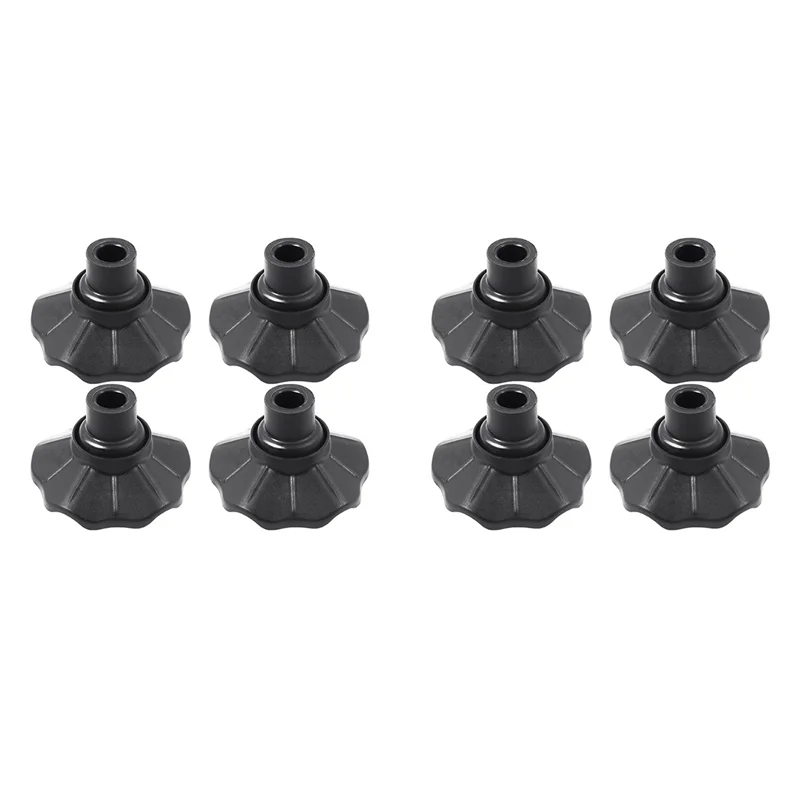8Pcs Camping Stool Leg Cap Non-Slip Outdoor Chair Foot Cover Adjustable Fishing Chair Accessory 14Mm