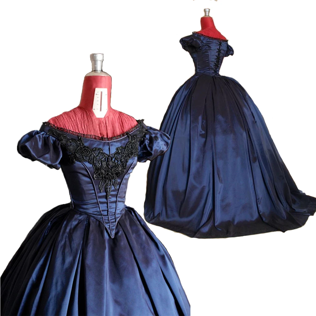 Victorian Ball Gown 18 Century Civil War Southern Belle Gown Evening Dress 1860 Ball Gown Dress