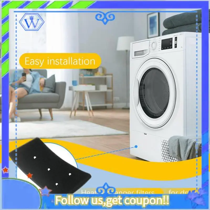 سهلة الاستخدام مجفف تصفية استبدال Arcelik حفار بلومبرغ Grundig مجفف ملابس مرشح رغوة ل Bauknecht Privileg HX48101071 #2