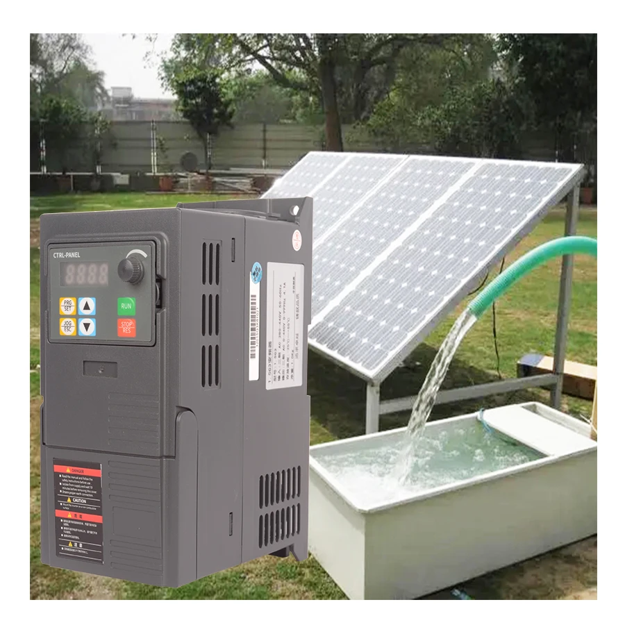 HARS-Pompe à Massage Solaire Intelligente pour l'Eau Agricole, Système Mis à Jour, Sicile, 7,5 KW, 380V, 3PH à 380V