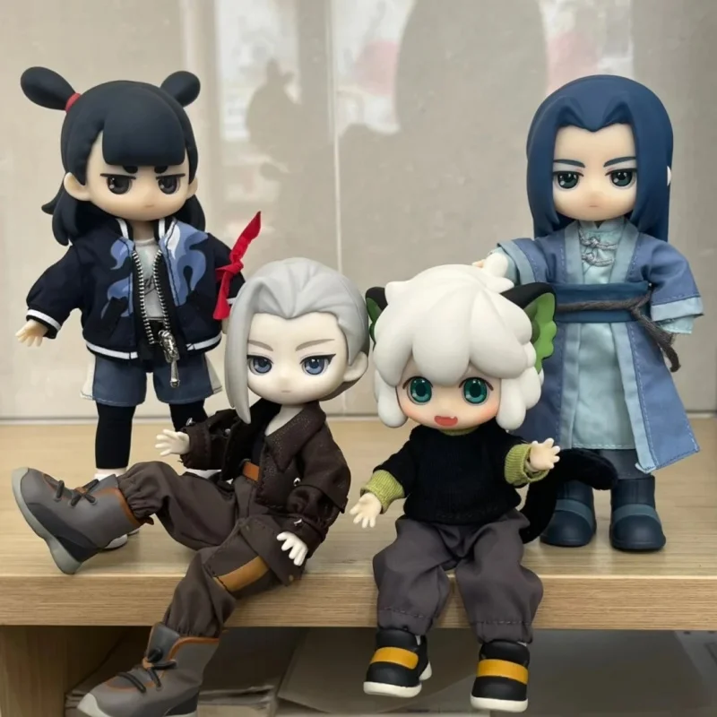 

Simontoys The Legend Of Hei 2, слепая коробка, милая кукла Bjd, модная игрушка, аниме, периферийное украшение для рабочего стола, кавайная модель, подарок для гаража