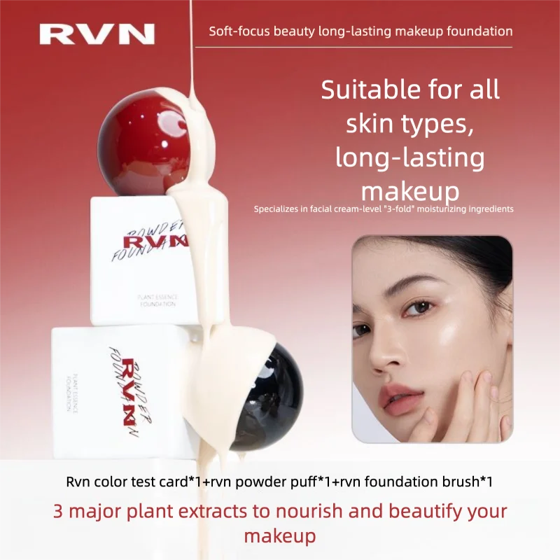 RVN Soft Focus Foundation Concealer For Dry Combination Skin, Nourising And Long-lasting, Moisturizing, Non-cakey, Creamy