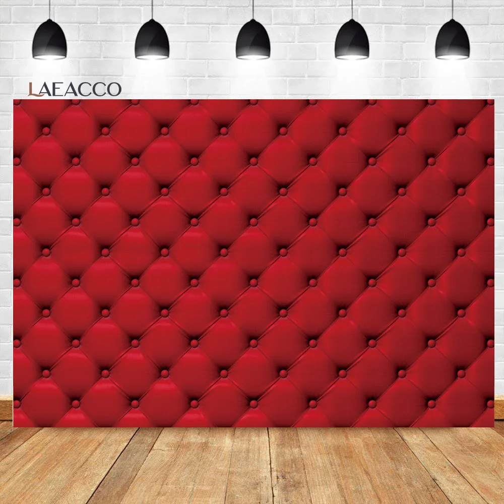 Laeacco Vinyl Photography Backdrops Leather Headboard Bedroom Decor Birthday Party Backgrounds Photophone For Photo Studio Props