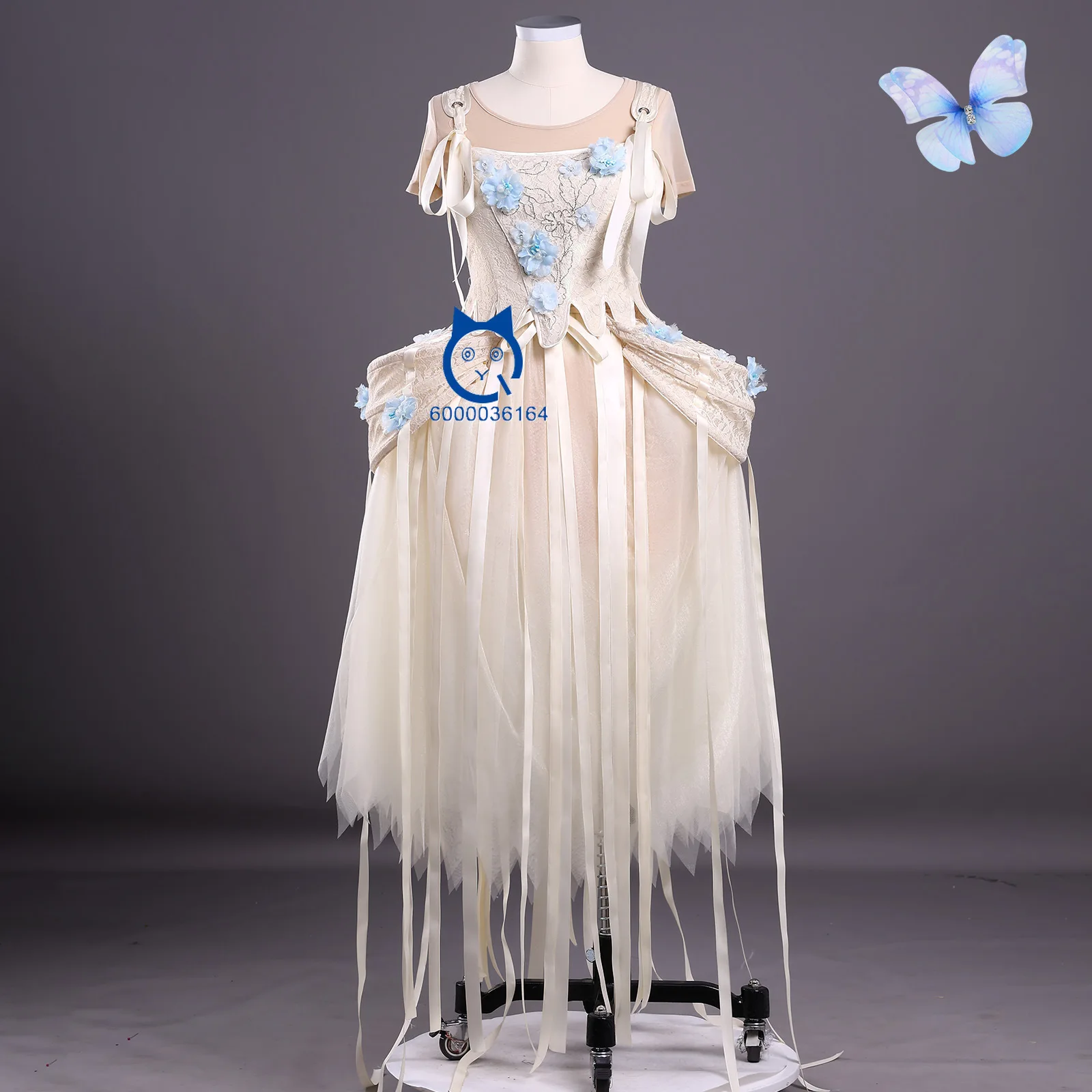 

Movie TV Cosplay Costume Wednesday Anime Enid Sinclair Role Playing Apricot Dress Outfit Women Adult Child Comic Con Party Suits