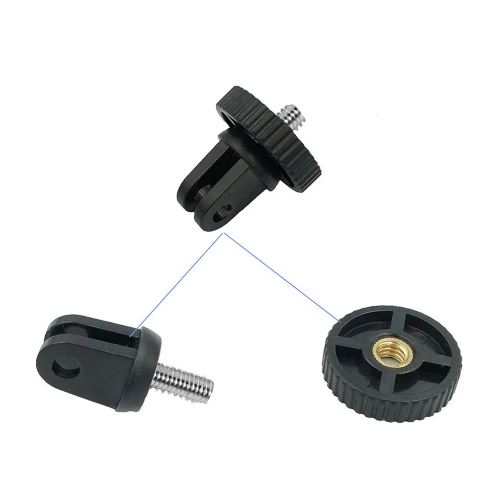 For GoPro 1/4''Screw Mount Adapter Tripod Adapter Camera Mount For GoPro Hero 13 12 11 10 Insta360 X4 X3 DJI Action 5 4 3 AKASO