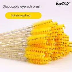 50pcs Mascara Brush Eyelash Brush Applicator For Eyelash Extension Supplies Eyebrow Brush Gentle And Effective Brush Applicator