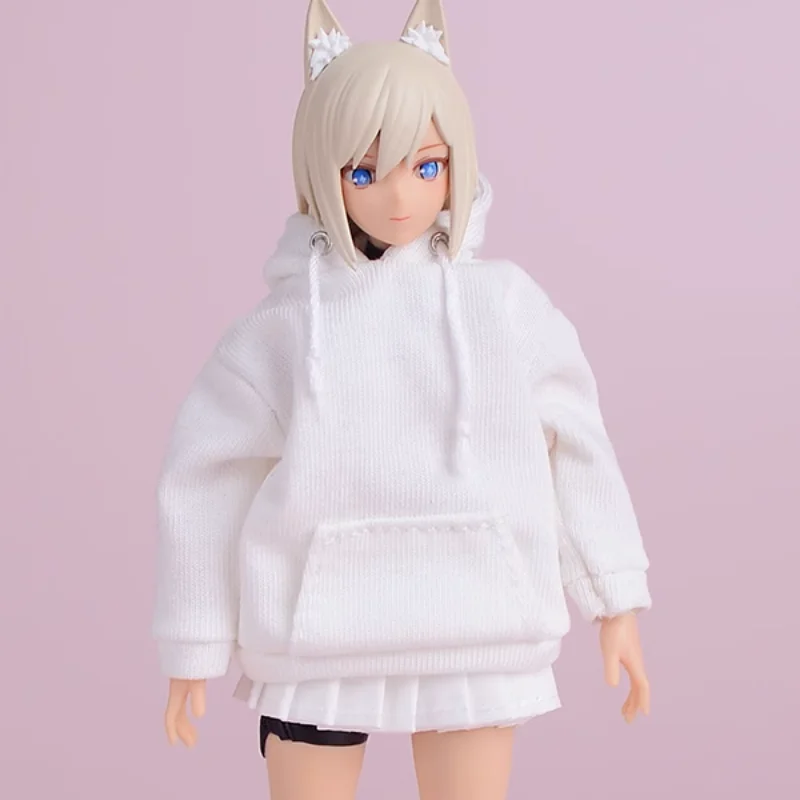 1/12 Scale Soldier Hooded Sports Hoodie Model for 6'' Romankey Gynoid