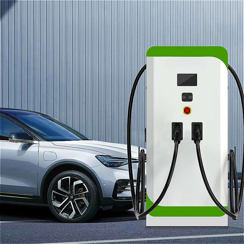 Commercial 120KW 180KW DC Fast EV Charging Pile Dual Gun with LCD Display for Highway Station Fleet Customized High Quality Sale