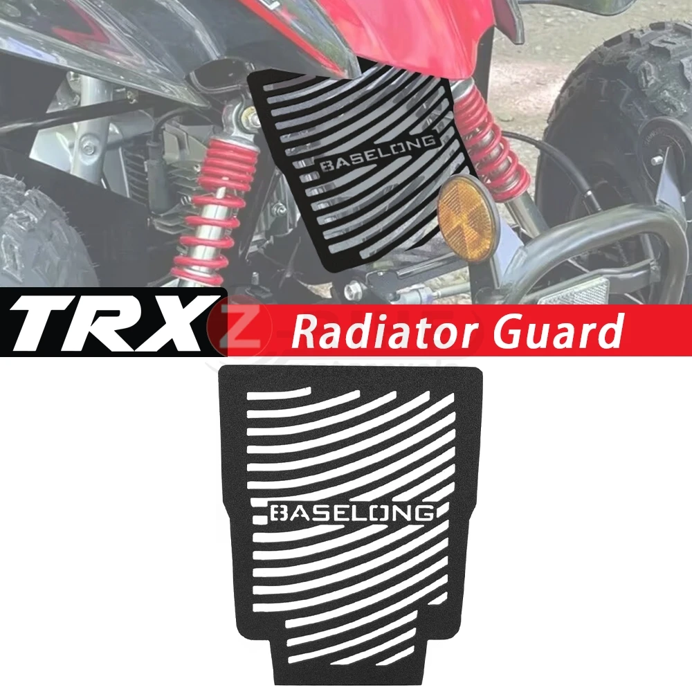دراجة نارية 2024 2025 TRX 90 اكسسوارات شبكة المبرد الحرس حماية غطاء الشواية لهوندا TRX90 2020 2021 2022 2023
