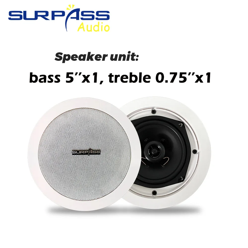 Home Audio System WIFI Blue-too Amplifier MUZO Appliances Control Flush-mounted Radio With Ceiling Speaker