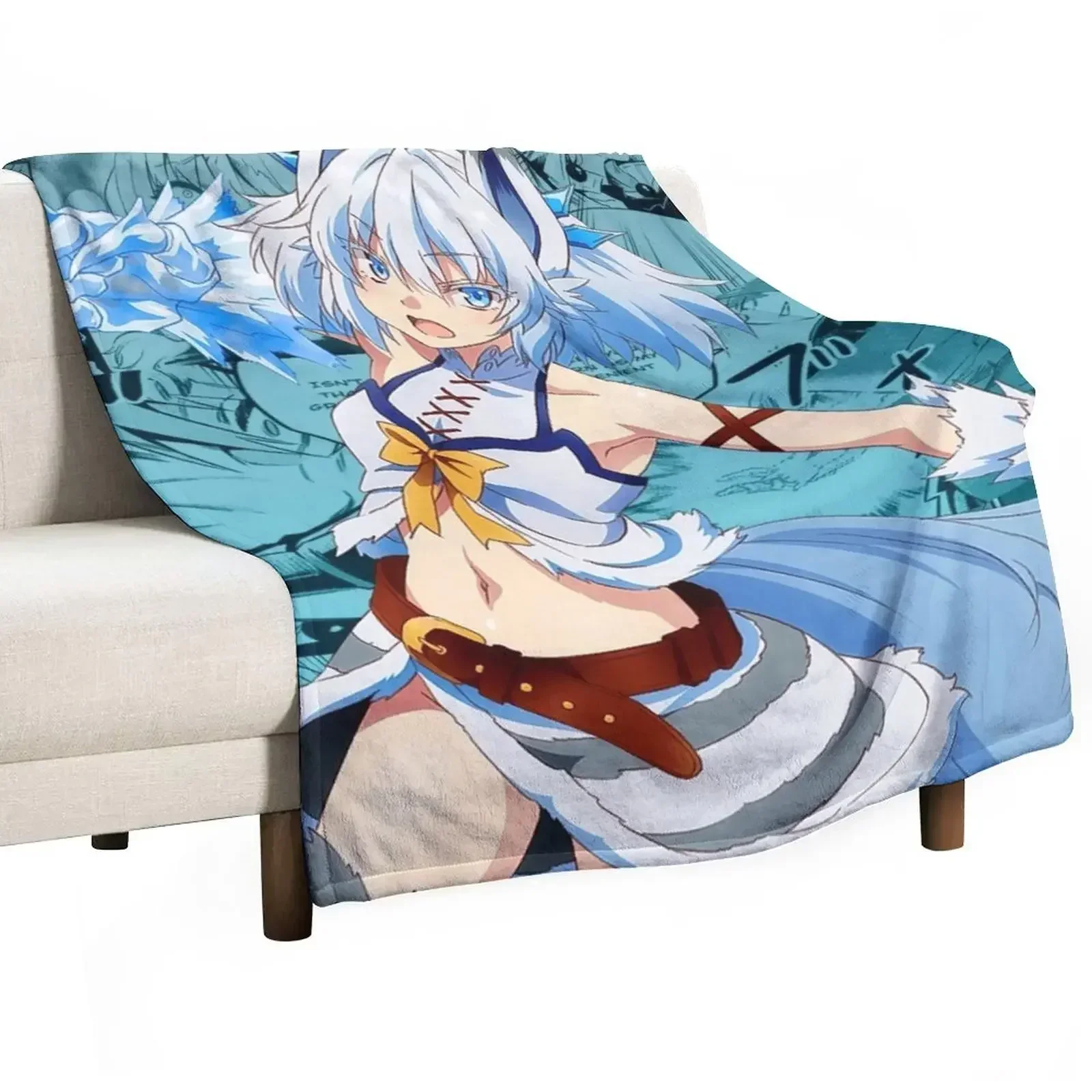 

Setsuna Redo Of Healer Throw Blanket Luxurious Soft Blanket Holiday Gift for Family