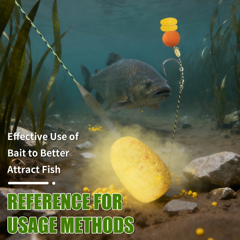 YOTO Small Zinc Alloy Bait Cages (20g/30g/40g Sizes) – Inline Feeder, Smooth & Lightweight in Water, Fish-Attracting Design view 4