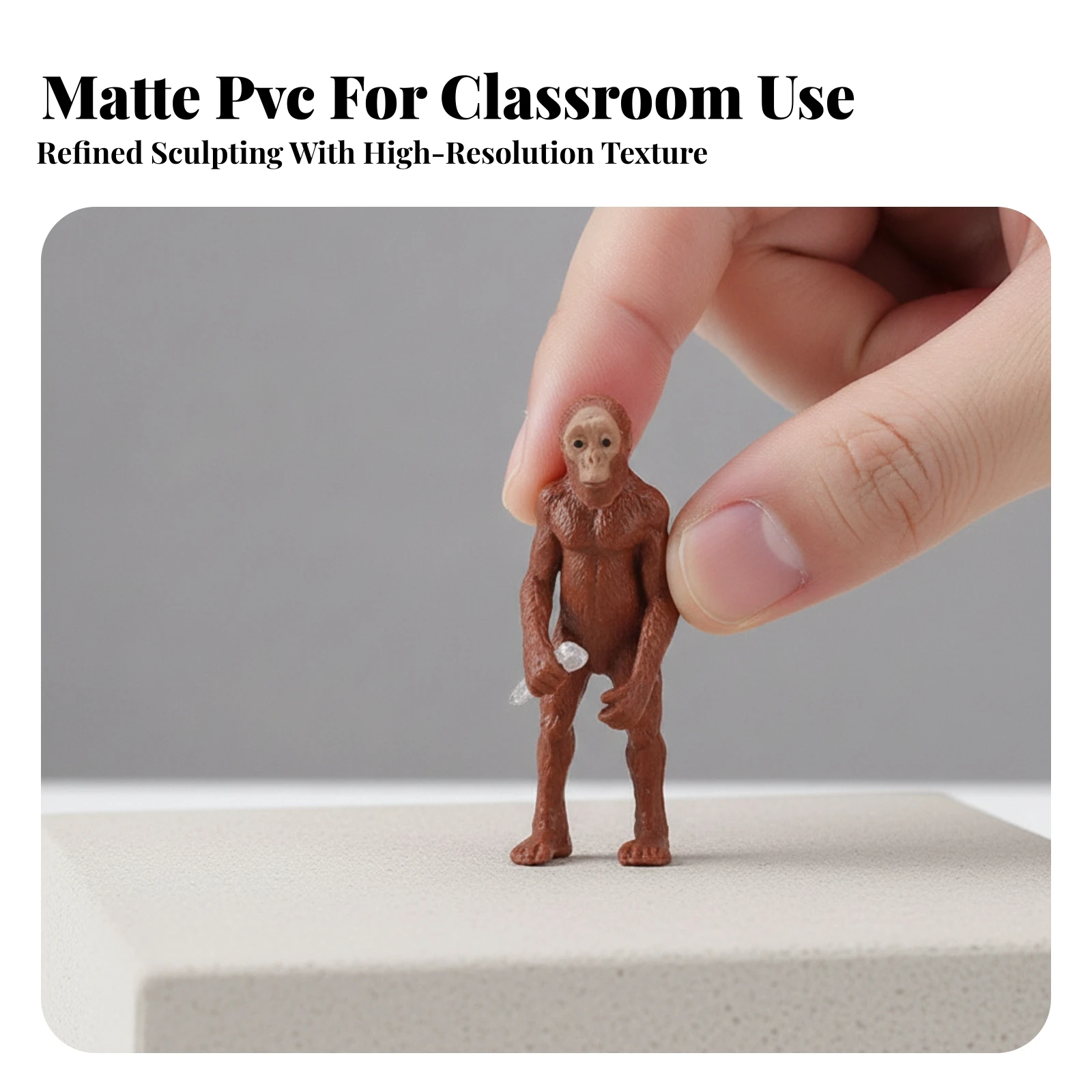 5 Pieces Human Development Figurines Educational Early Human Figurines with Accessories Figurine Set Historical Toy Realistic