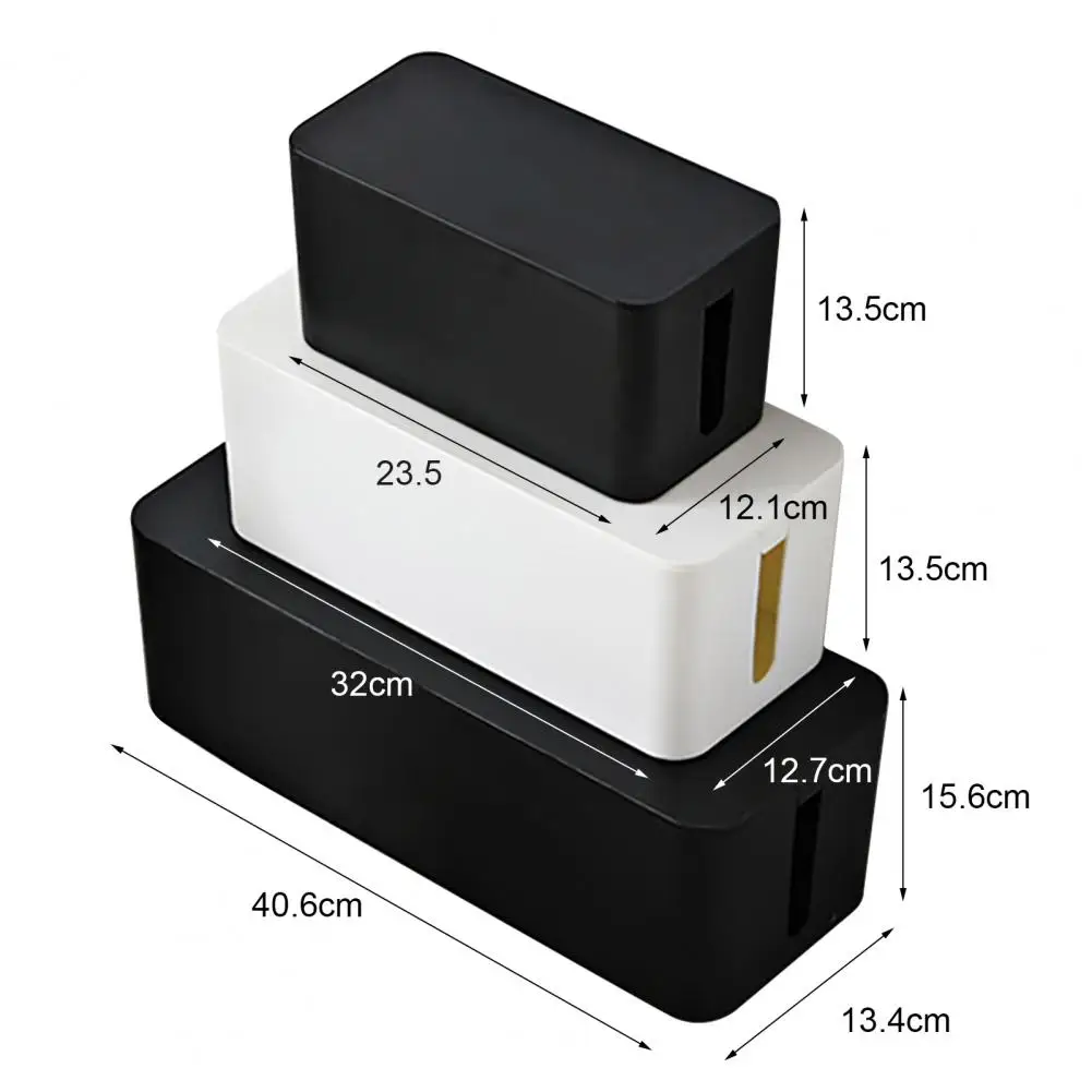 充電ケーブル用パワーストリップ収納ボックス,高品質,防塵,軽量,パワーコード,ワイヤー管理
