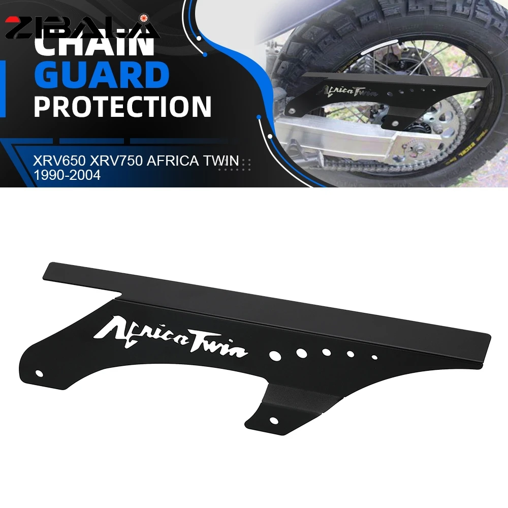 For Honda XRV650 XRV750 Africa Twin 1990-2004 Motorcycle Accessories Sprocket Chain Guard Cover Protector Mud Guard XRV 650 750