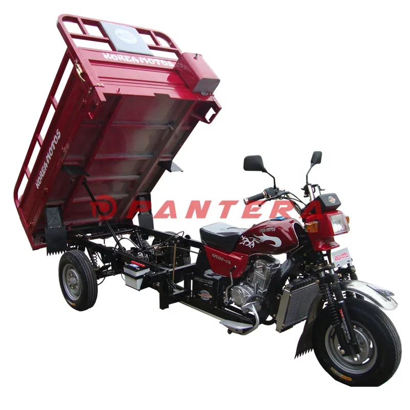 China Four Stroke Capacity Cargo Use 3 Wheel Motorcycle