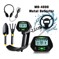 MD-4090 Underground Metal Detector Gold Detectors Treasure Hunter Detector Circuit Metal 22cm High Sensitivity Waterproof Search