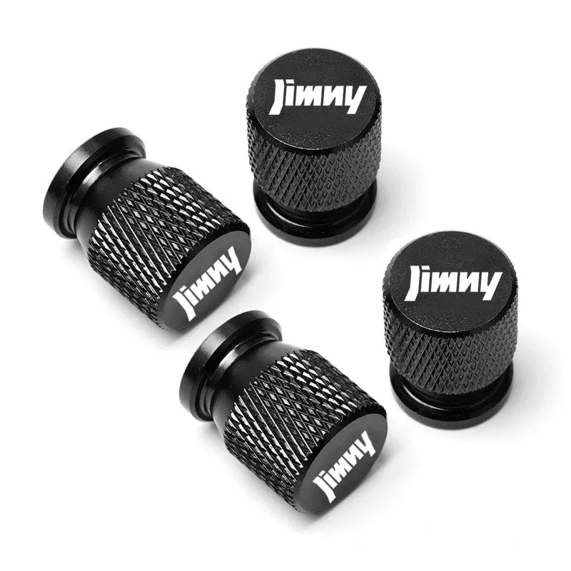 For Suzuki jimny Car styling Car Wheel Tire Valve car Caps Tyre Stem Covers Airdust Waterproof Auto Accessories 4Pcs