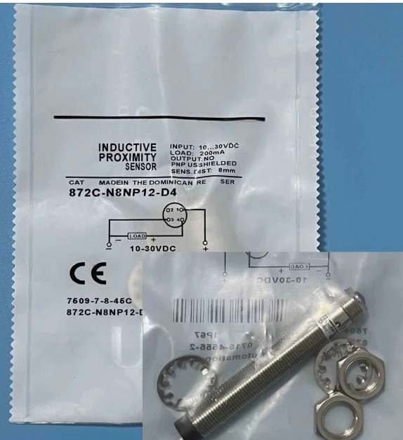 

Brand New Original 872C-N8NP12-D4 proximity switch Fast Delivery