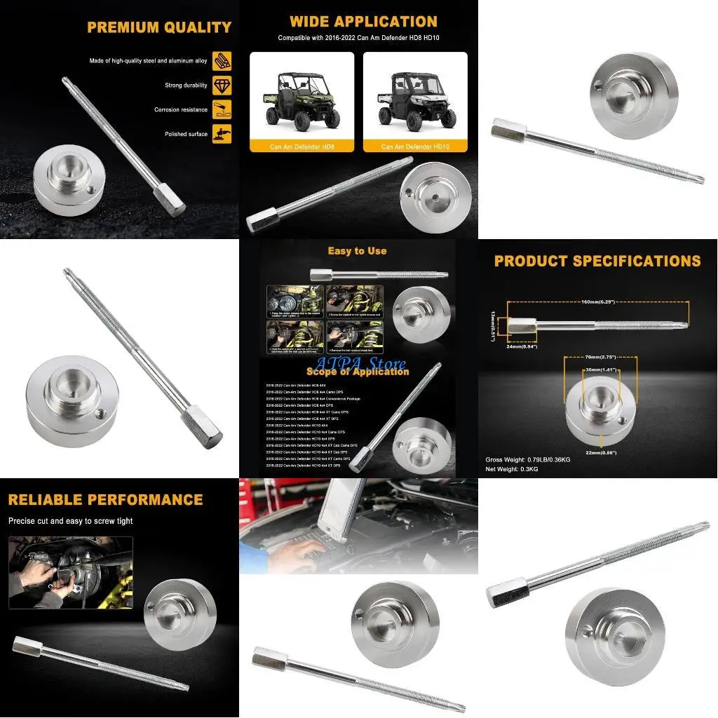 U13C 時間節約ベルト取り外しツールベルト分解セット Can Defender HD8/HD10 用