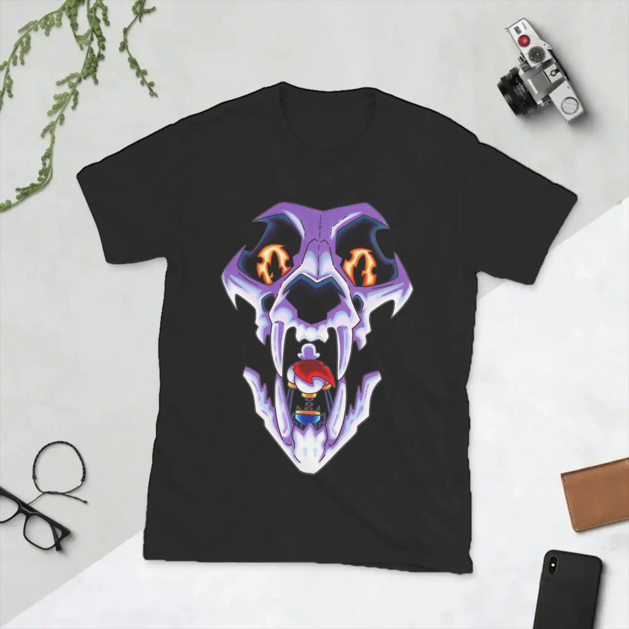 Men's Game Undertales Papyrus T Shirts  Pure Cotton Tops Leisure Short Sleeve Crew Neck Tees Graphic Printed T-Shirt