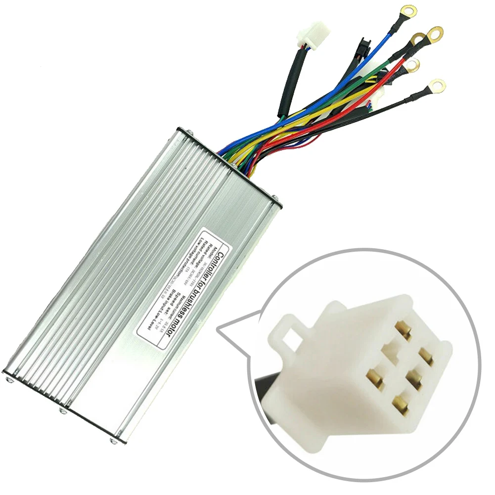 

For KT Series Motors Waterproof E-bike Controller 1500W Brushless Motor E-bike Performance Low Voltage Protection DC30 40 0.5V