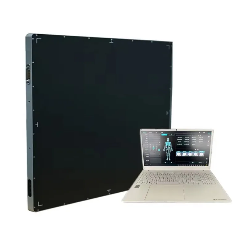 Digital Flat Panel Detector X-Ray Machine with Amorphous Silicon and CsI Scintillator Electric Power Source for Veterinary Use
