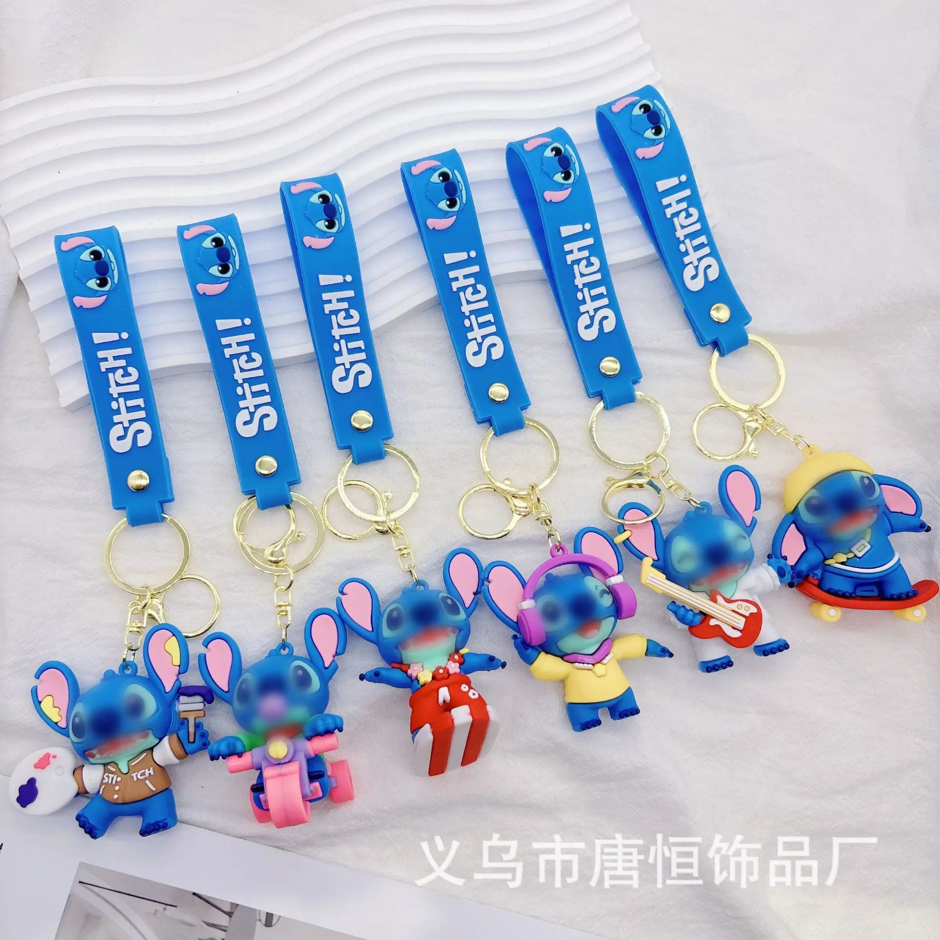 

1-6PSC Creative and Adorable Street Style Sewn Keychain Silicone Doll Student Accessories · Couples Gift · Wholesale Keychains