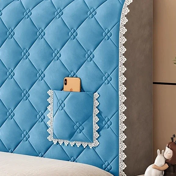 Lace Decorative Dustproof Cover Thickened Soft Bag Beautiful Universal Bedside Covers Multi Specifications Headboard Slipcover