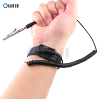 Anti Static Bracelet Electrostatic Cordless Wireless Adjustable ESD Discharge Cable Wrist Band Strap Antistatic Bracelets