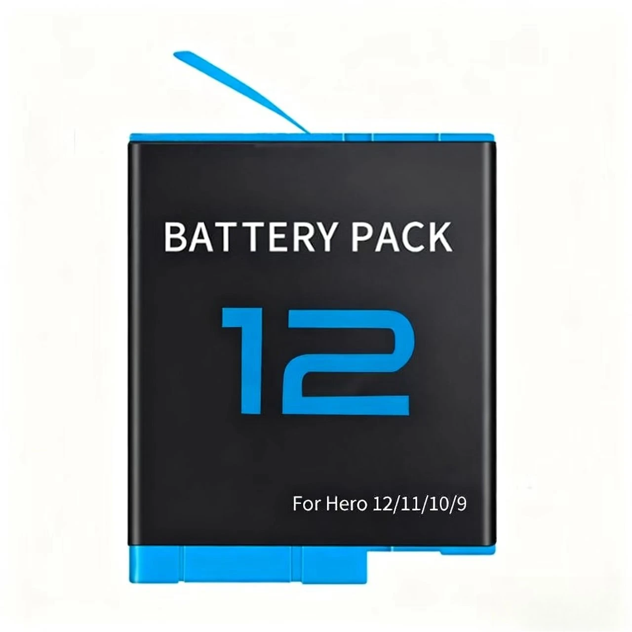 แบตเตอรี่ 1800mAh AHDBT-901 เหมาะสำหรับกล้อง GoPro Hero12/11/10/9 รองรับการถอดรหัสเต็มรูปแบบสำหรับกล้องแอคชั่นแบบพาโนรามา