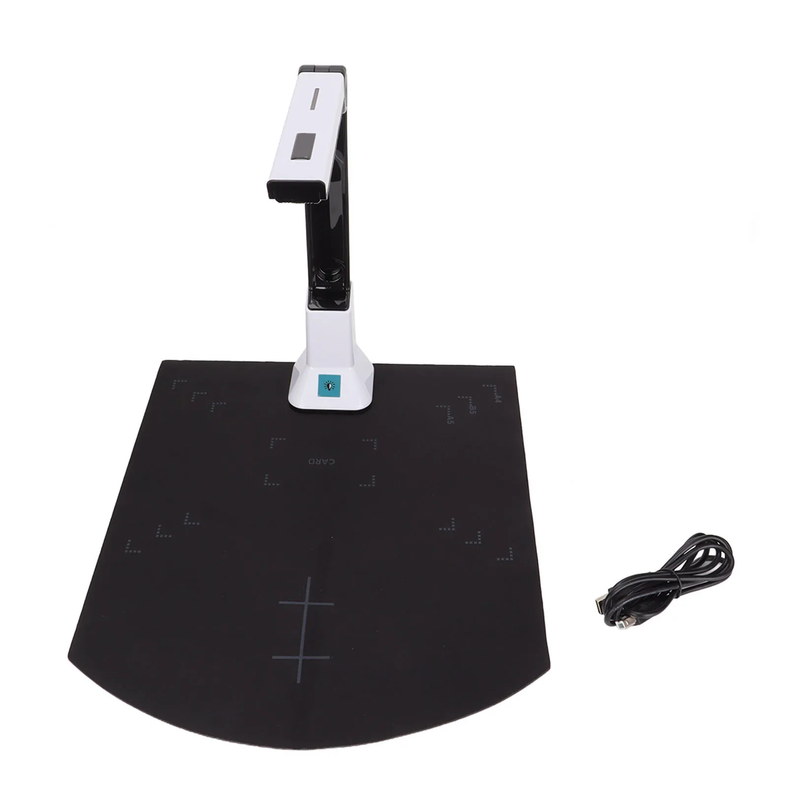 Professional Document Camera 8 Million Pixels HD A4 Auto Focusing USB Document Camera Scanner for Scanning Files Notes Picture
