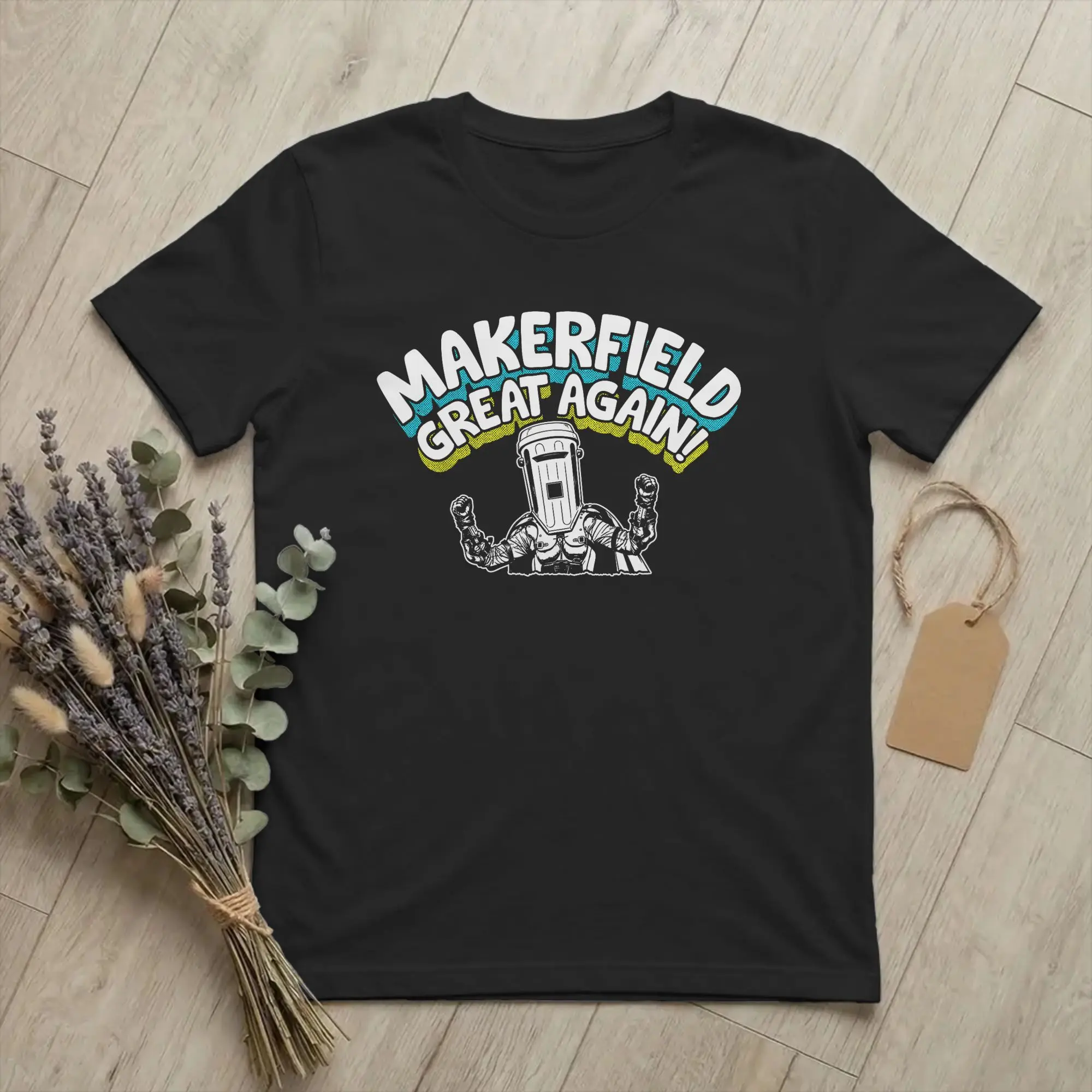 Vote for Count Binface UK Election T Shirts Men T-Shirt Round Neck Makerfield Great Tees Short Sleeve merchandise Plus Size