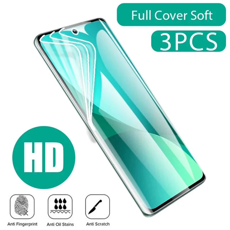 3Pcs Hydrogel Film For Huawei Y8p Y5p Y9a Enjoy 20 Plus Z X10 Max Enjoy 20 Pro P Smart S nova Lite 3 Play 4 Pro Screen Protector