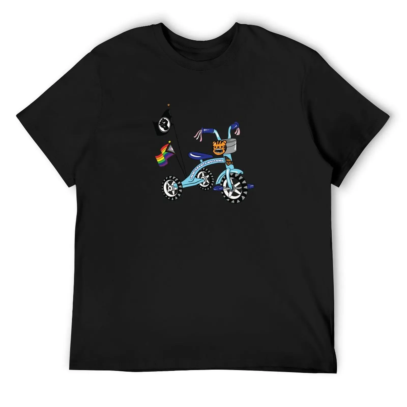 

Tricycle T-Shirt graphic tee shirt cotton graphic tees graphic t shirt vintage mens t shirts top quality