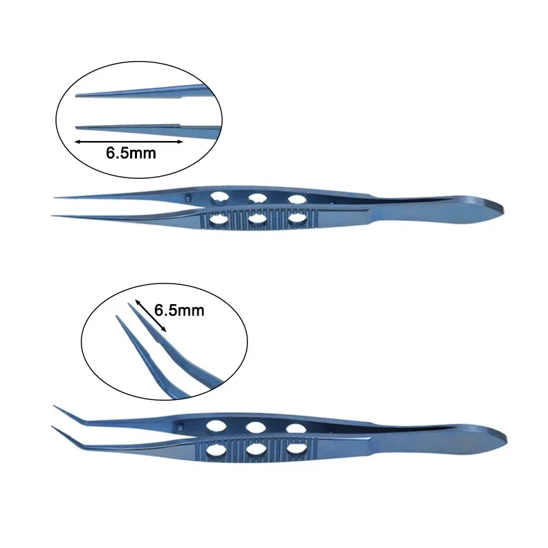 

GREATLH Titanium Alloy FUE Hair Planting Micro Forceps Hair Transplanting Tweezers Surgical Forceps Hair Implanting Tools