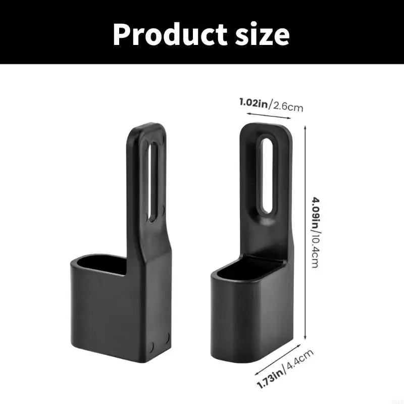 2025 NUEVO 2 PCS garaje Protector del negro Cubierta plástico Textura para mejorar seguridad y