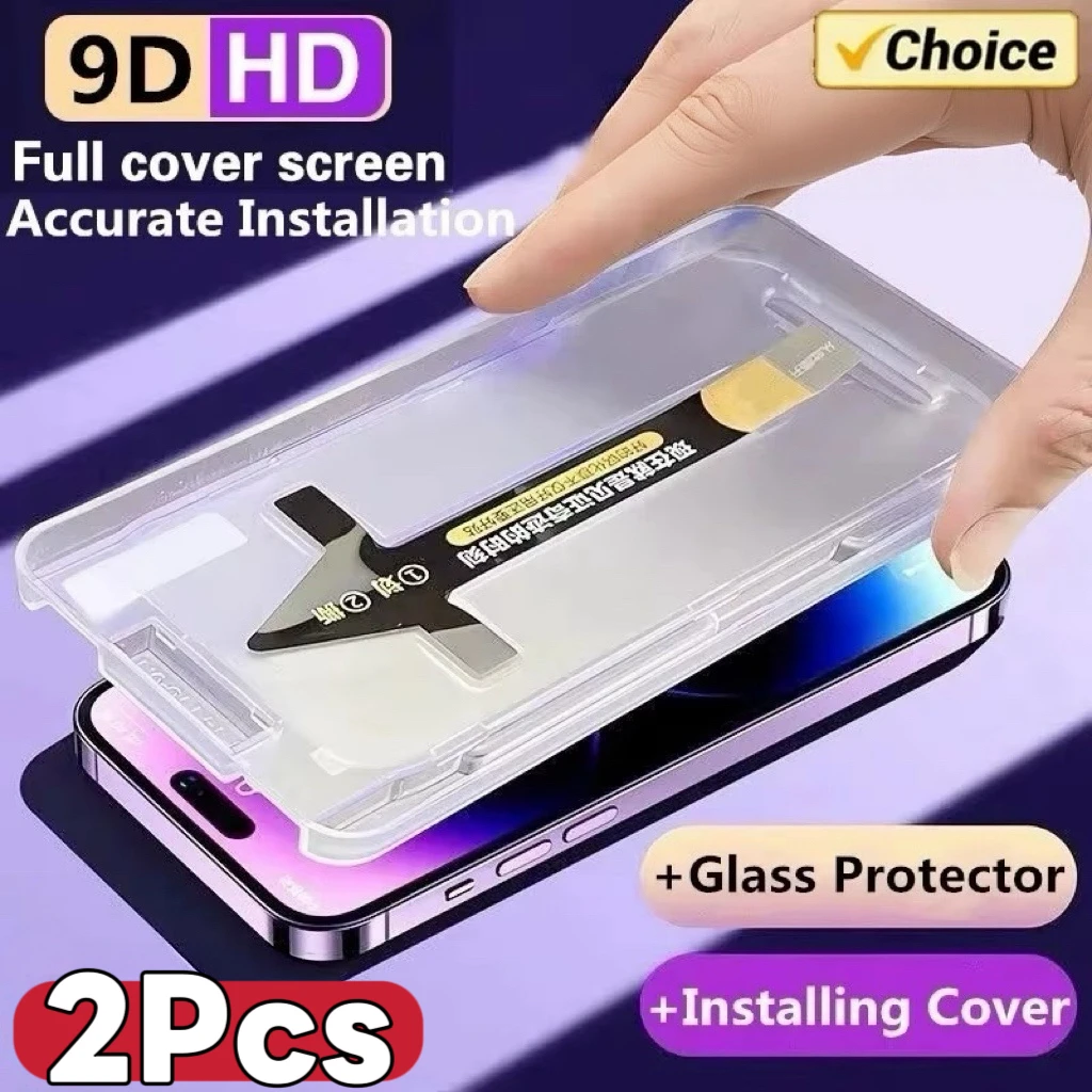 

Защитная пленка из закаленного стекла HD для серии iPhone, 2 шт.