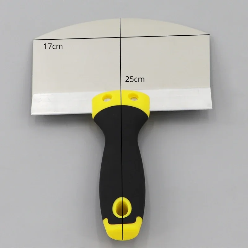 Imagem -04 - Tinta de Parede de Gesso pá de Enchimento Espátula Ferramentas de Construção Putty Knife Raspador Lâmina Alimentador de Pintura Aço Inoxidável