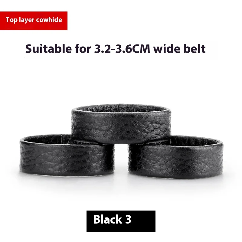 3.2-4.0 Cm Mannen Riem Borgring Automatische Riem Accessoires Echt Lederen Riem Houden Riem Accessoires Riem ring