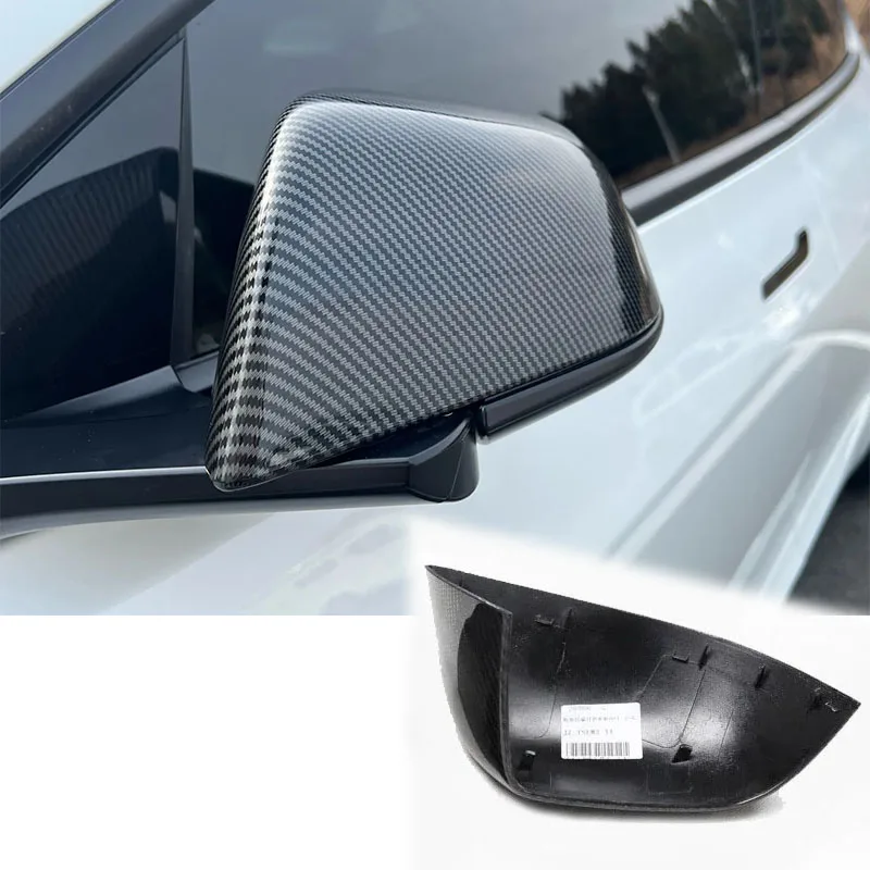 Rear View Mirror Shell Replacement Cover For Model 3 2018-2023 Highland 2024 Rearview Mirror Caps Replace Part