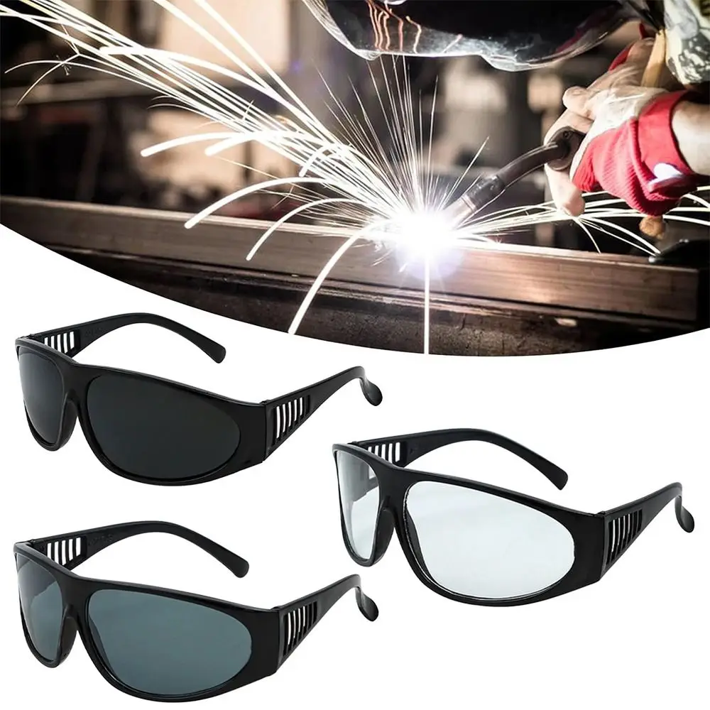 

Security Supplies Anti-light Welding Welder Goggles Grey Black Anti-impact Welding Protective Glasses Transparent Safety Goggles