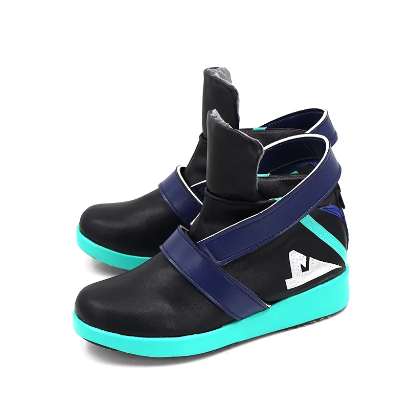 

2026 NEW Game Cosplay Valorant Jett Shoes Boots Halloween Carnival Outfit Adult Fancy Party Shoes Women Men