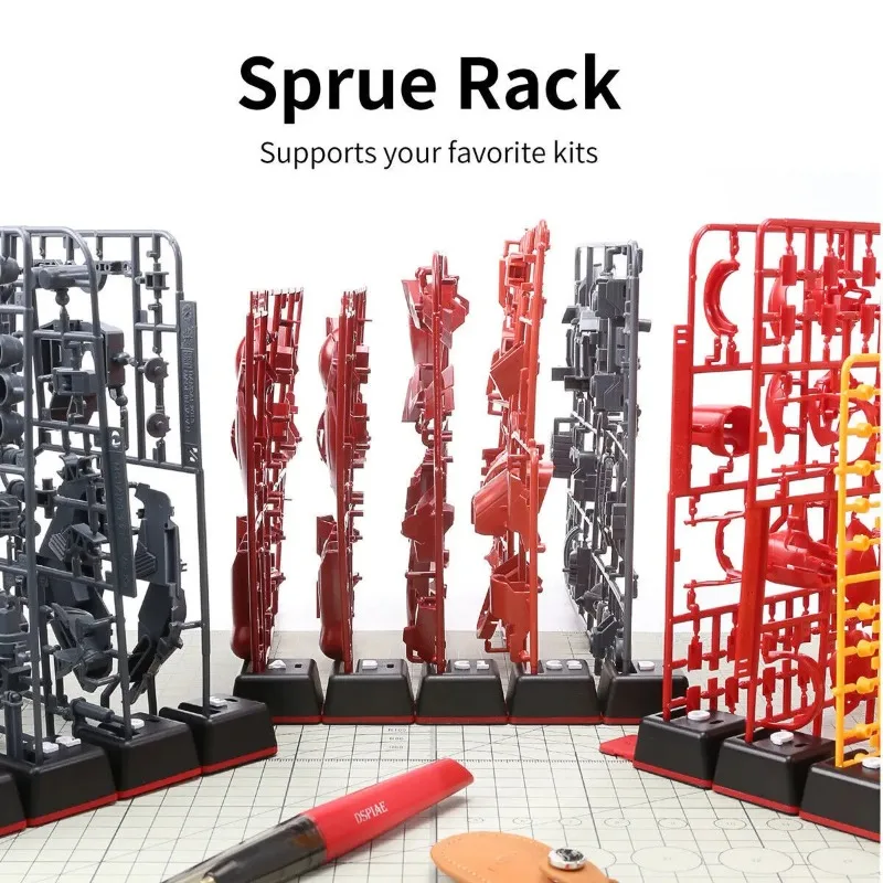 PT-SR Sprue رف قطع الغيار الوقوف ل Gundam نموذج صنع أجزاء لوحة تخزين هواية أدوات خاصة التبعي