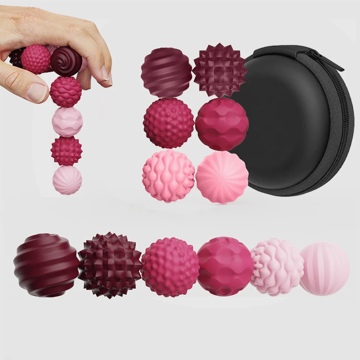 Upgraded Second Generation Silicone Magnetic Balls Fidget Toy Worry Autism Calming Kid Adults Stress Relief Sensory Creative Fun