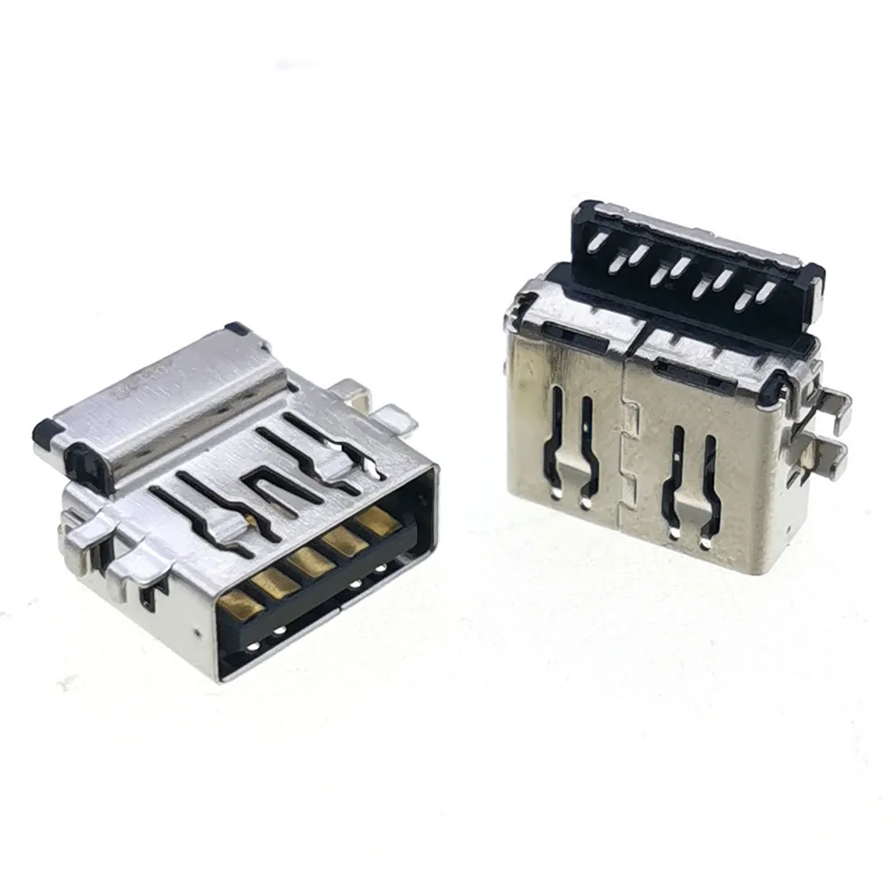 1PC USB3.0 9 Pin Type A Standard Port Female A-type 3.0USB Connector For Lenovo ThinkBook 16 G6 IRL Motherboard USB Socket Jack