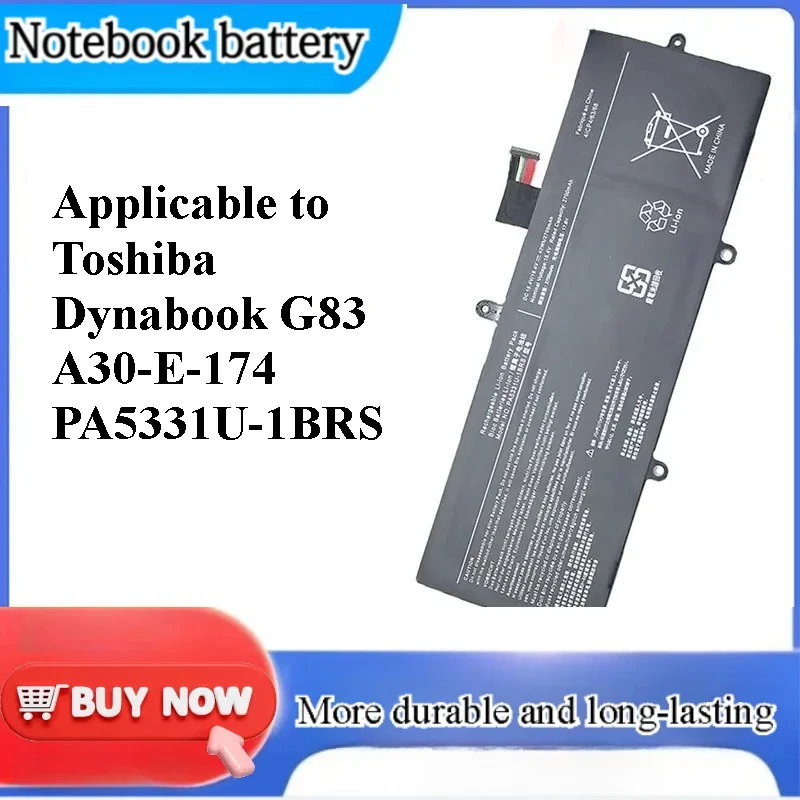 [NEW] for Toshiba dynabook g83 A30-E-174 PA5331U-1BRS built-in notebook battery