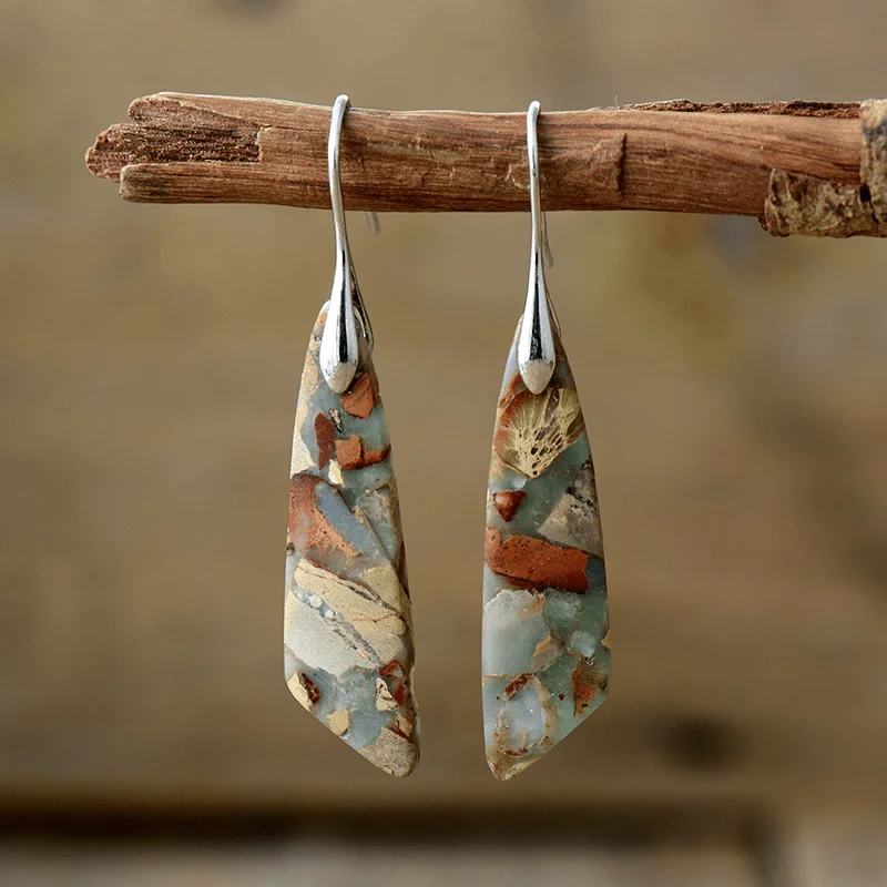 Vintage Turquoise Earrings – Bohemian Style for Women. Perfect Birthday, Anniversary or Valentine's Gift for Her & Friends.