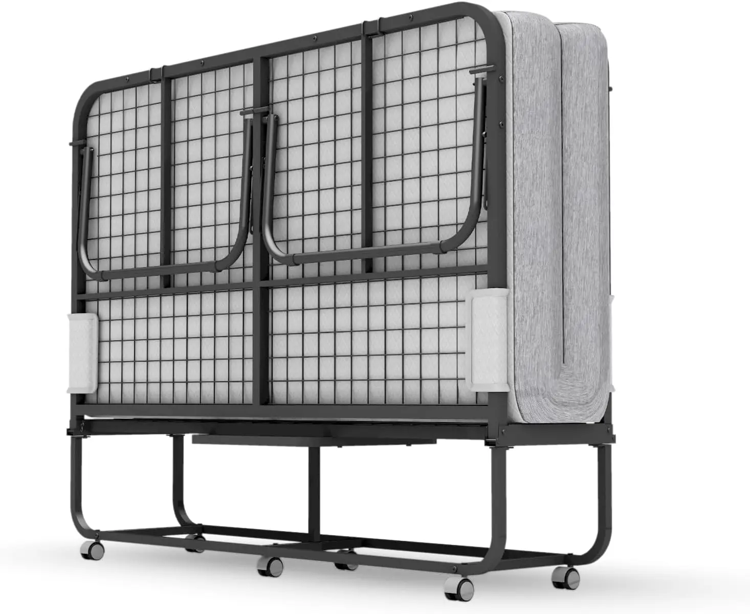 Full Size Folding BED with Mattr- Extra Large Size 75''x54'' Foldable